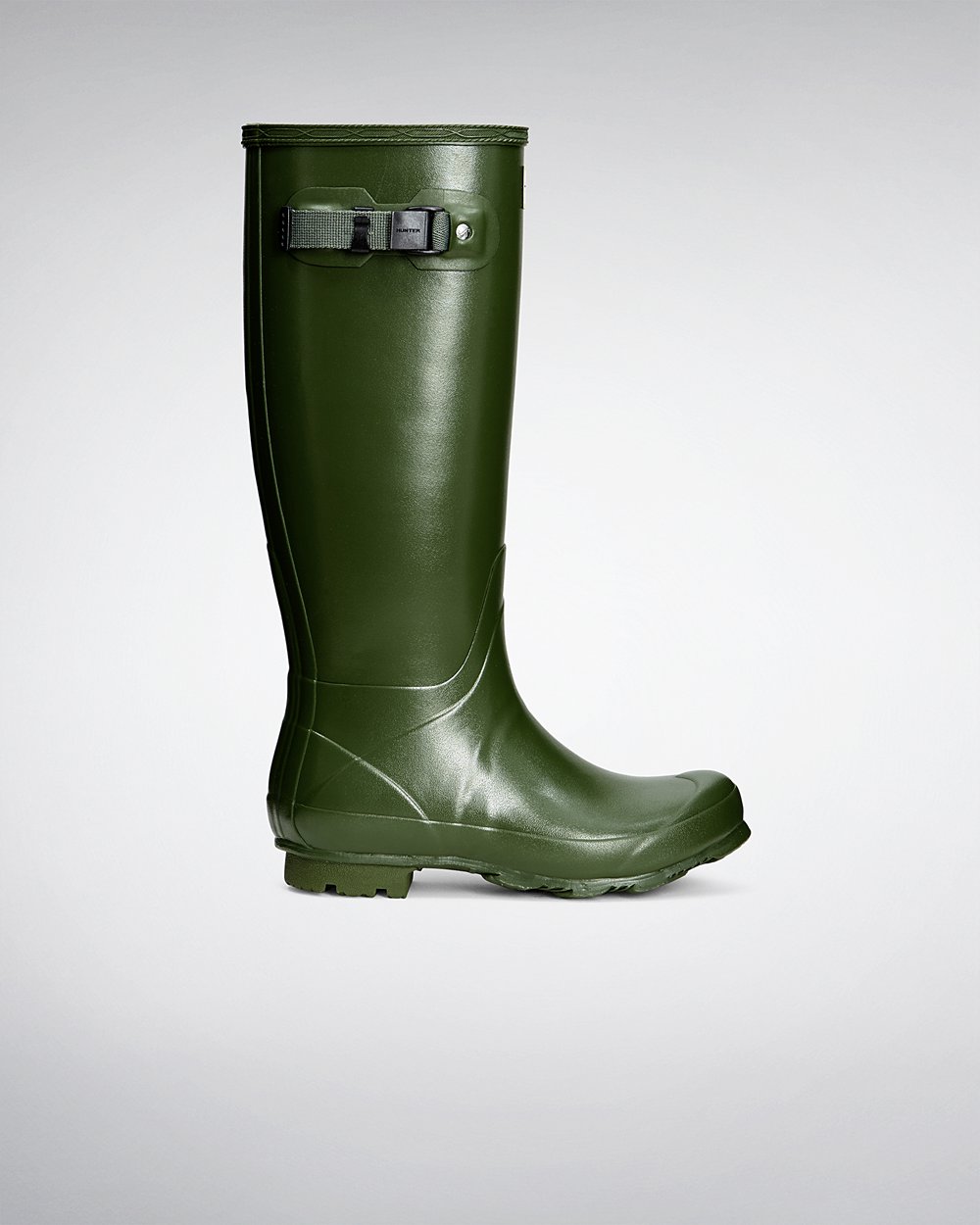 Botas De Altas Hunter Mujer Norris Field - Verde - Argentina 8296CZVMG